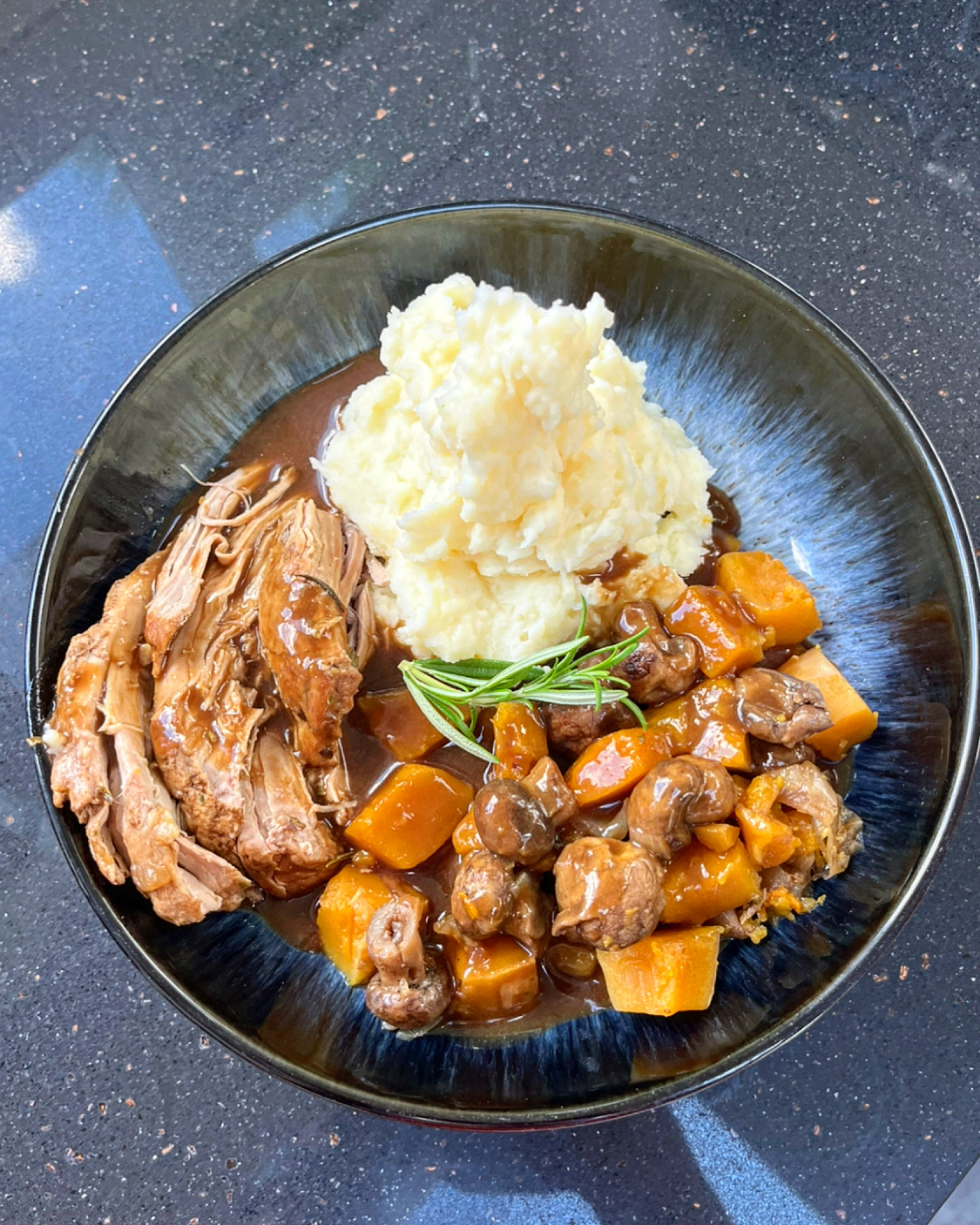 Slow cooker Pork and squash 