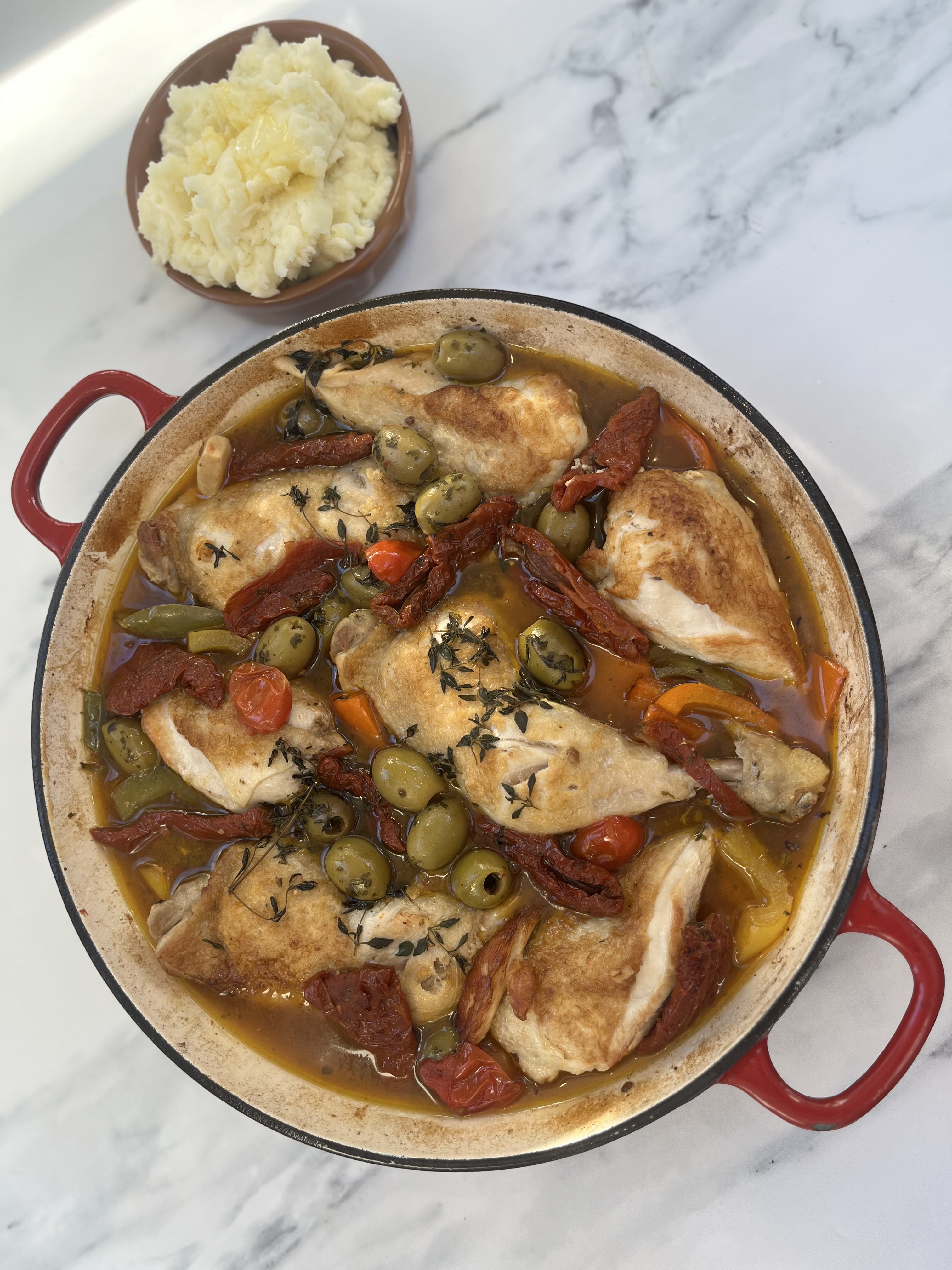 Mediterranean Chicken Casserole 