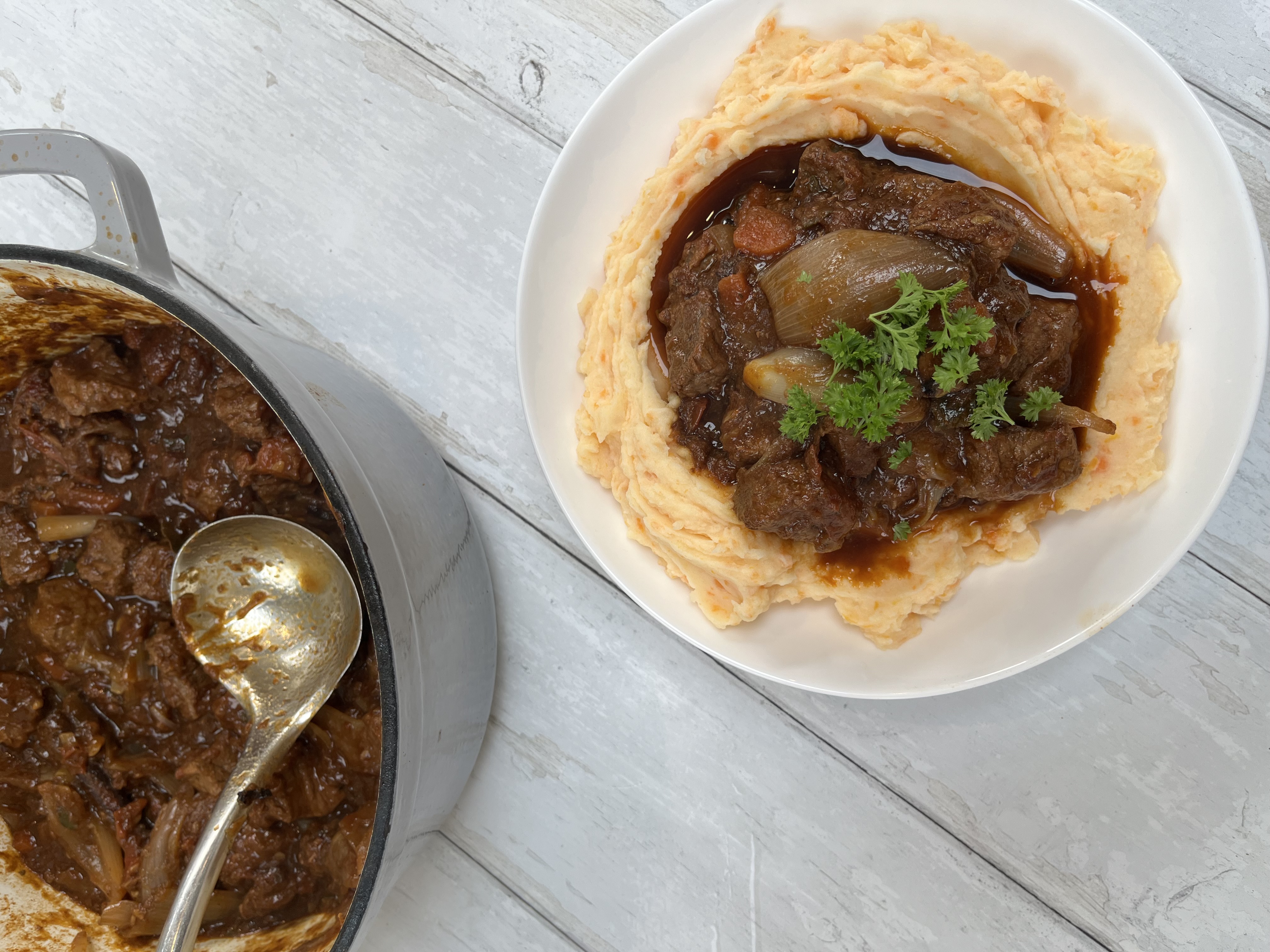 Lighter Greek Beef Stifado