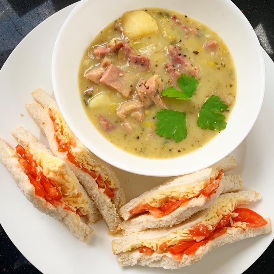 ParmaHam Soup